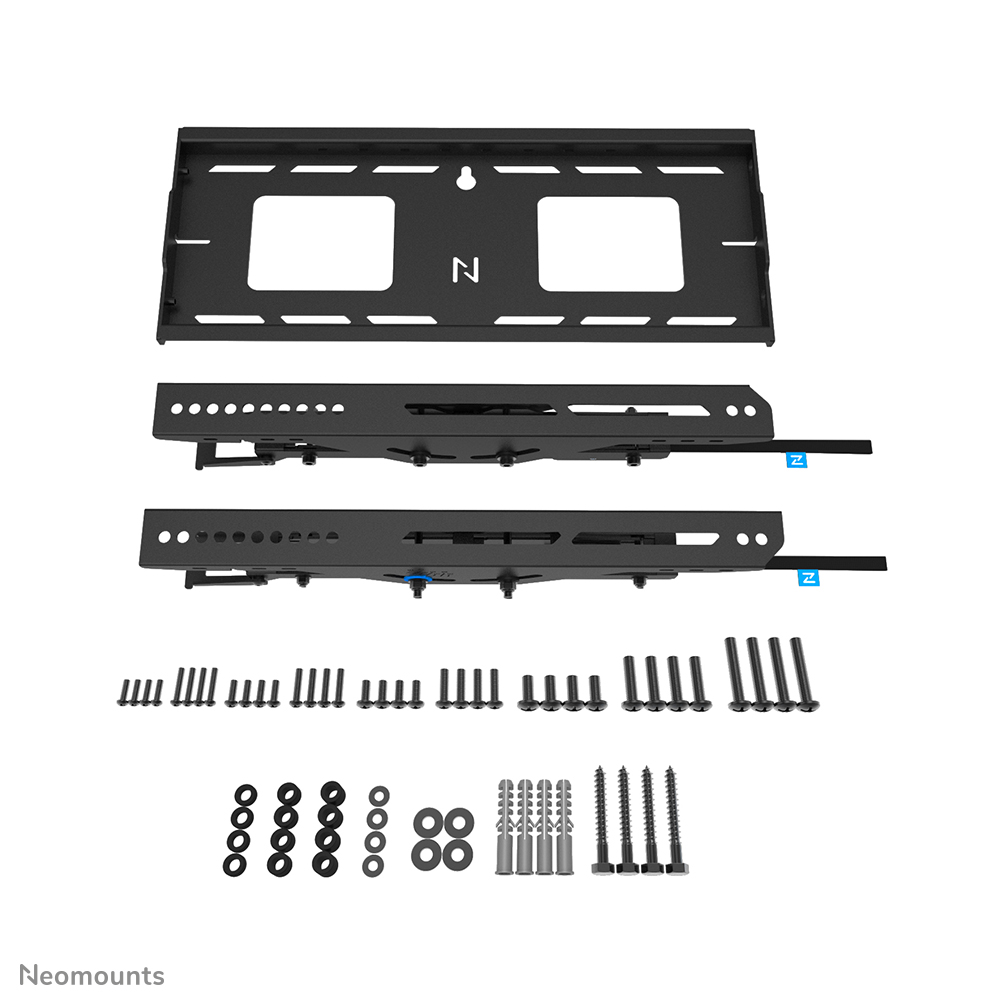 Neomounts WL35-750BL14 Heavy duty muurbeugel 32-75" - kantelbaar - vergrendelbaar - snelle installatie - TÜV